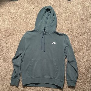 Nike Men's Teal Hoodie